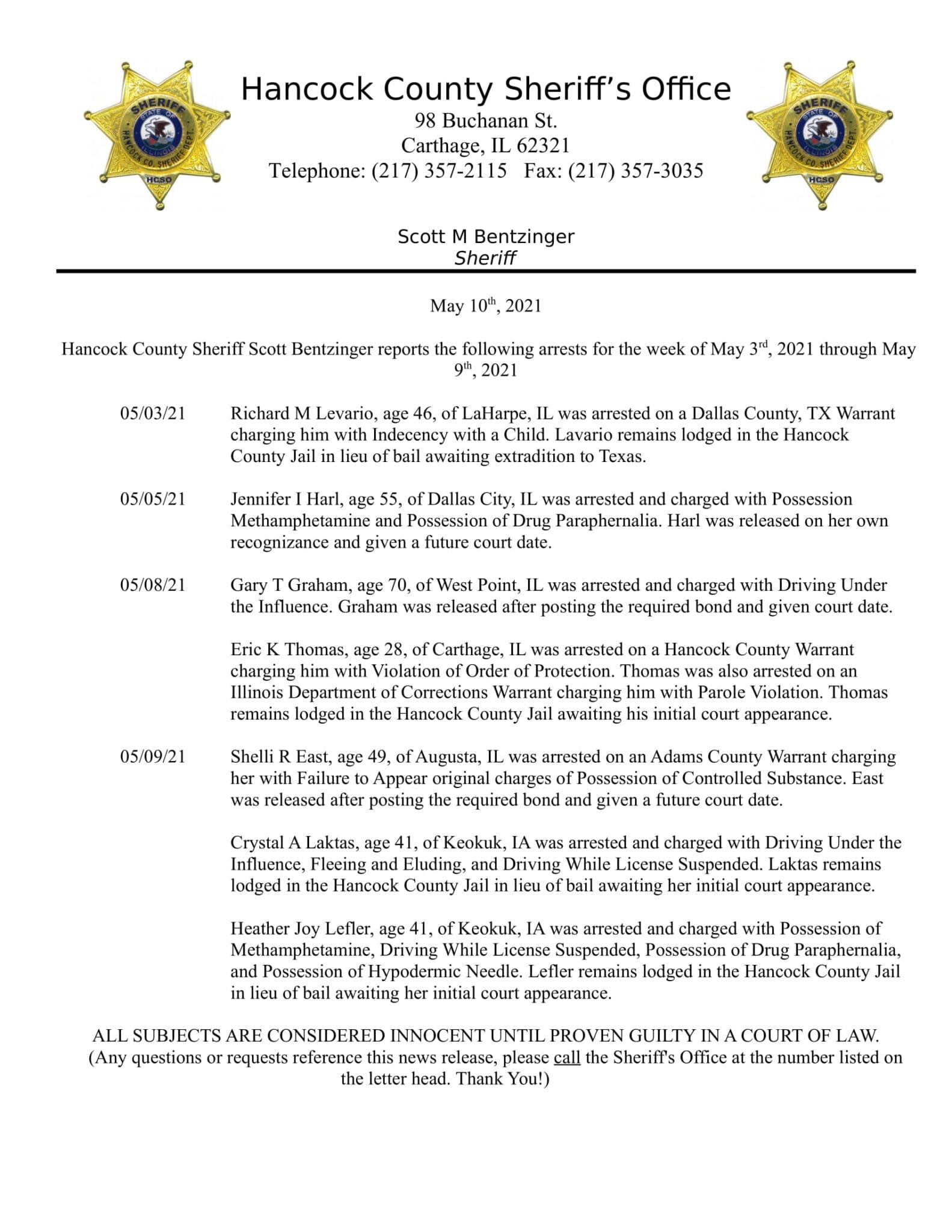 Hancock County Mugshots Busted Newspaper - jn9fqnk